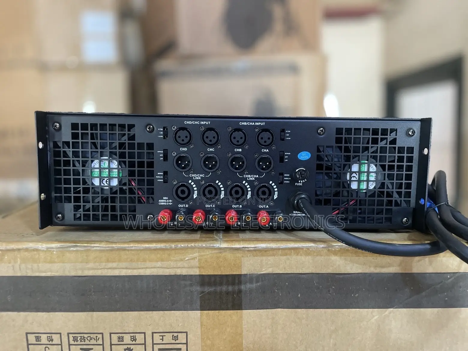 Martin Audio Amplifier 4way Mx18000