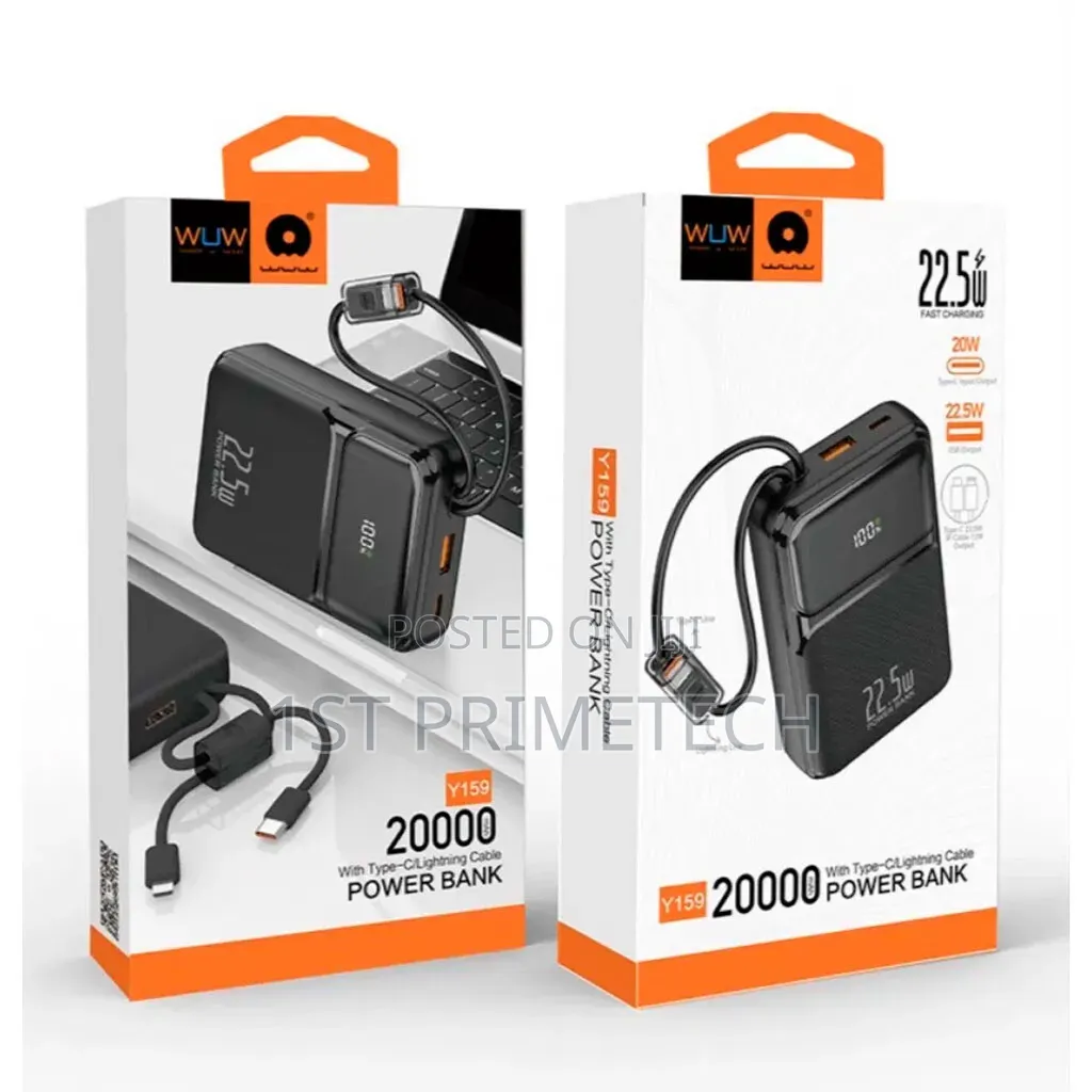 WUW Y159 20,000 mAh Power Bank