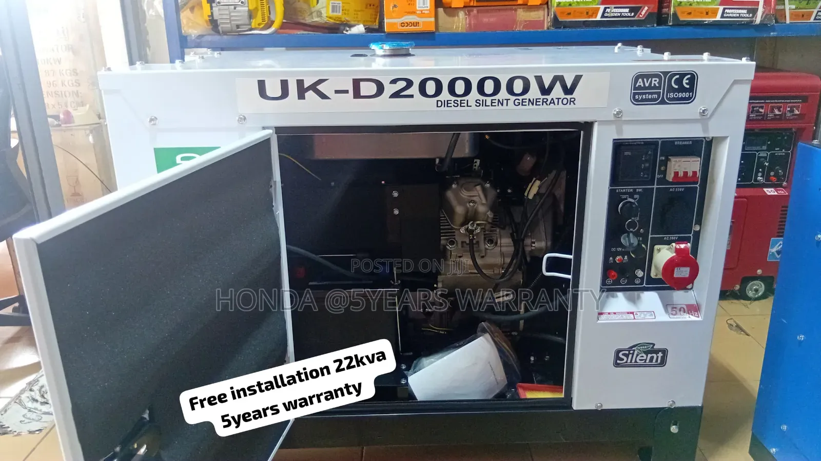 Perkins 22kVA 1-Phase Generator – Built for Continuous Operation 22kva