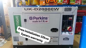 Perkins 22kVA 1-Phase Diesel Generator – Premium Quality 22kva