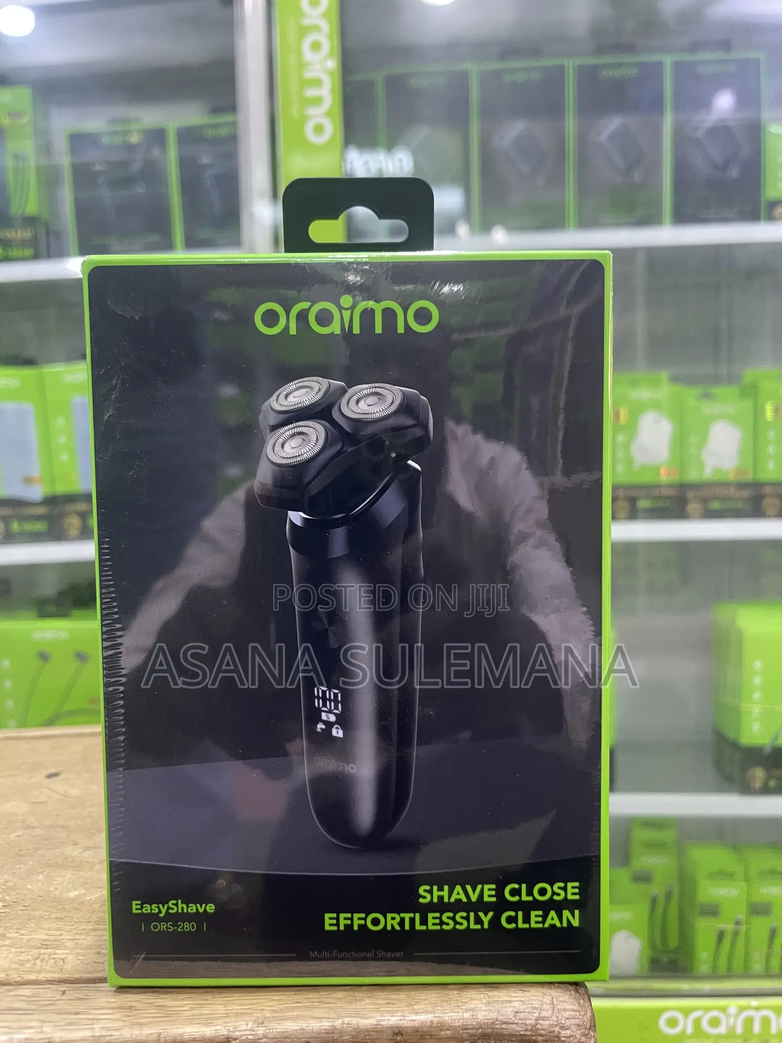 Brand New Oraimo EasyShave ORS-280 Rechargeable Electric Shaver