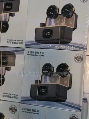 2.4G Dual Wireless Lavalier Microphone System