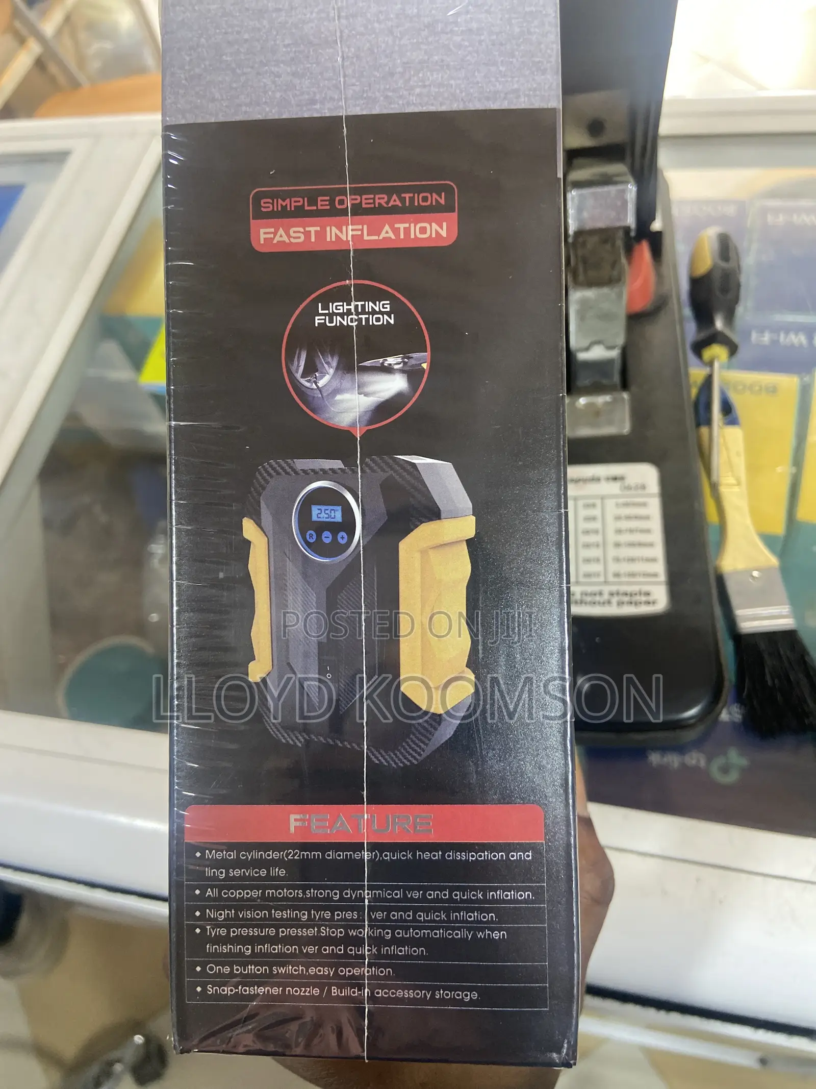 Portable Tire Inflator
