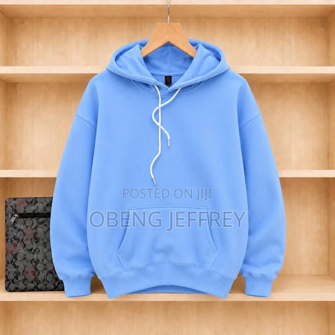 Original Plain Woolen Hoodie in Colours