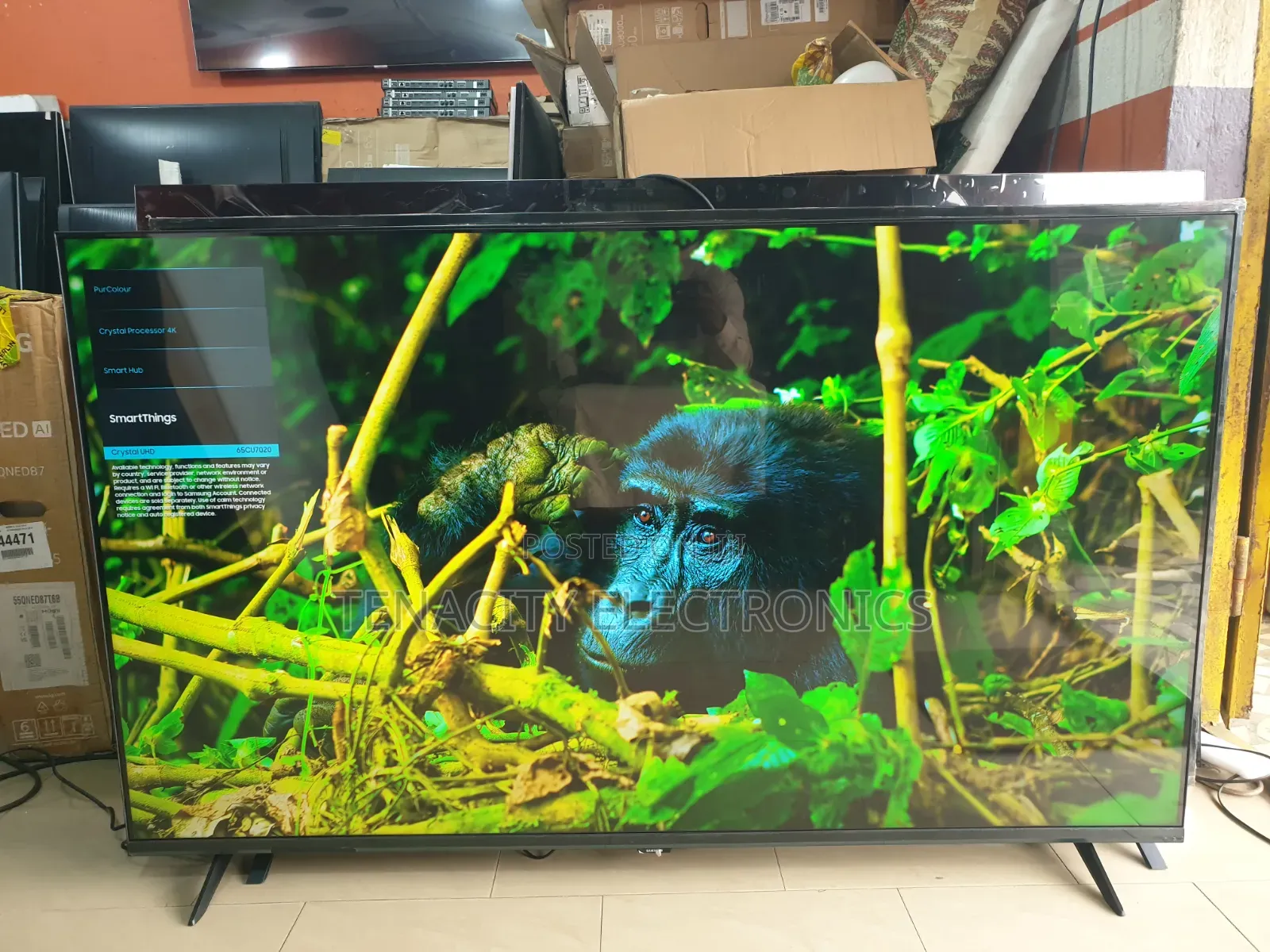 Crystal Uhd 65"samsung HDR Smart Satellite TV