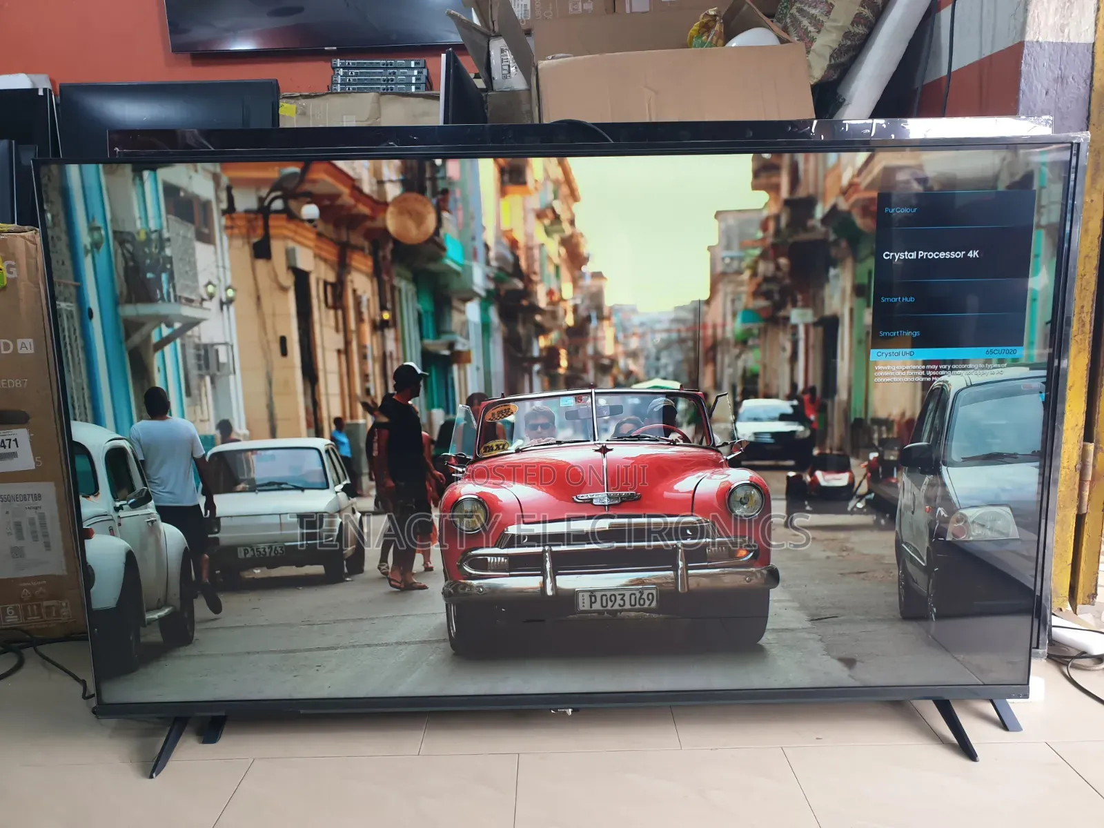 Crystal Uhd 65"samsung HDR Smart Satellite TV