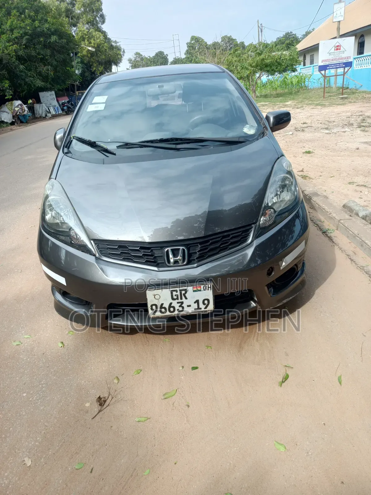 Honda Fit 2012 Gray