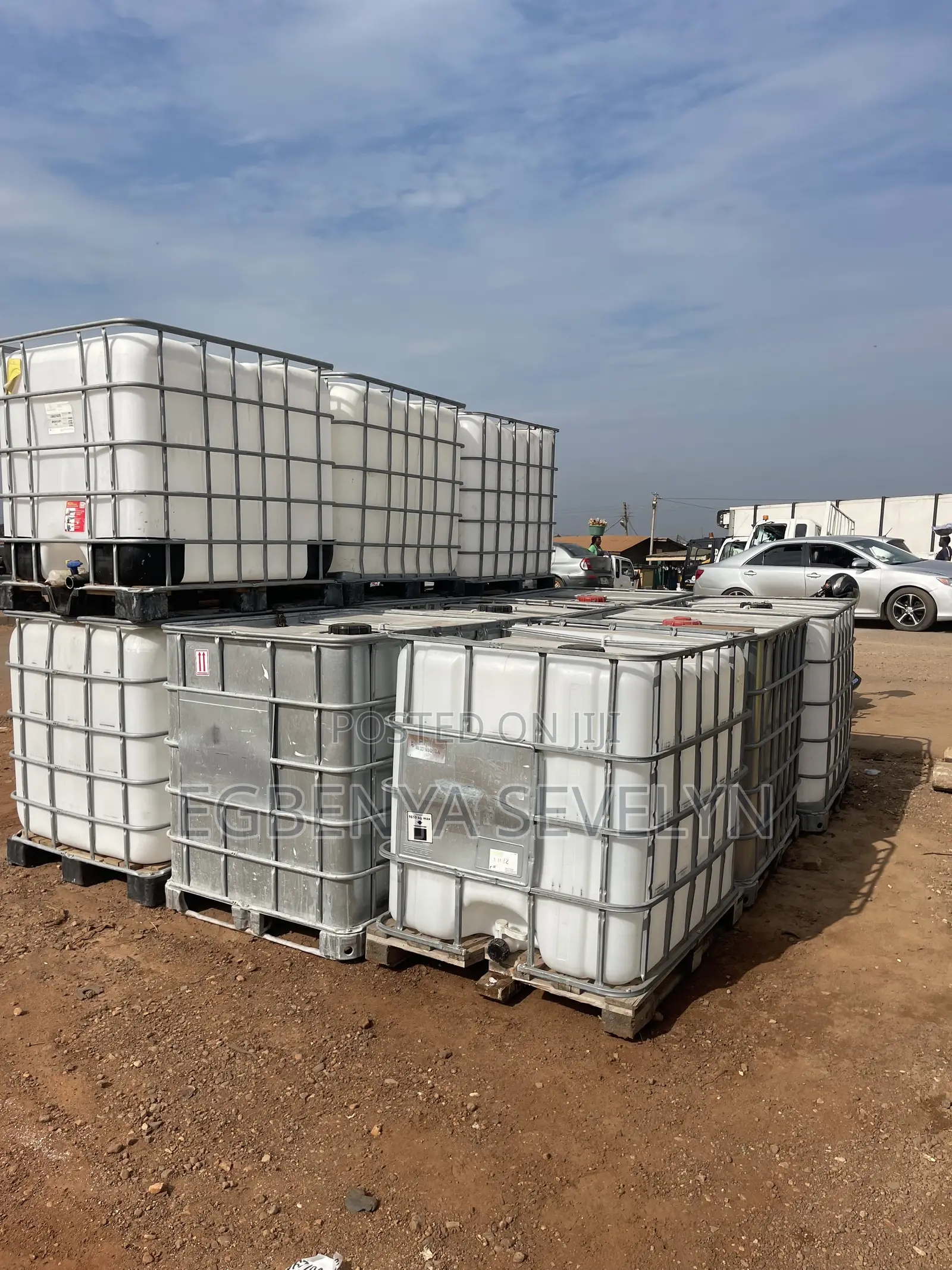 White Ibc Tank