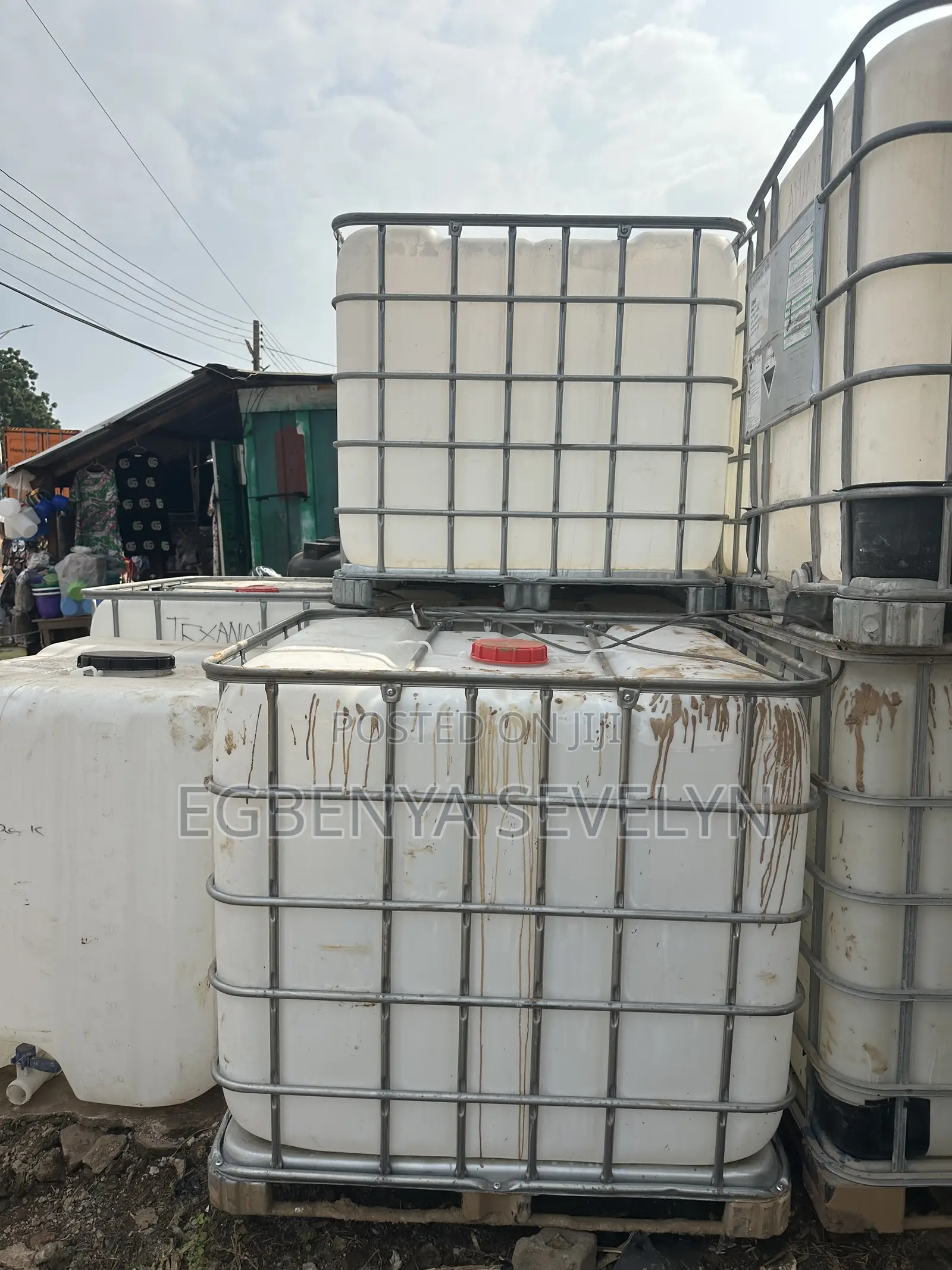 White Ibc Tank