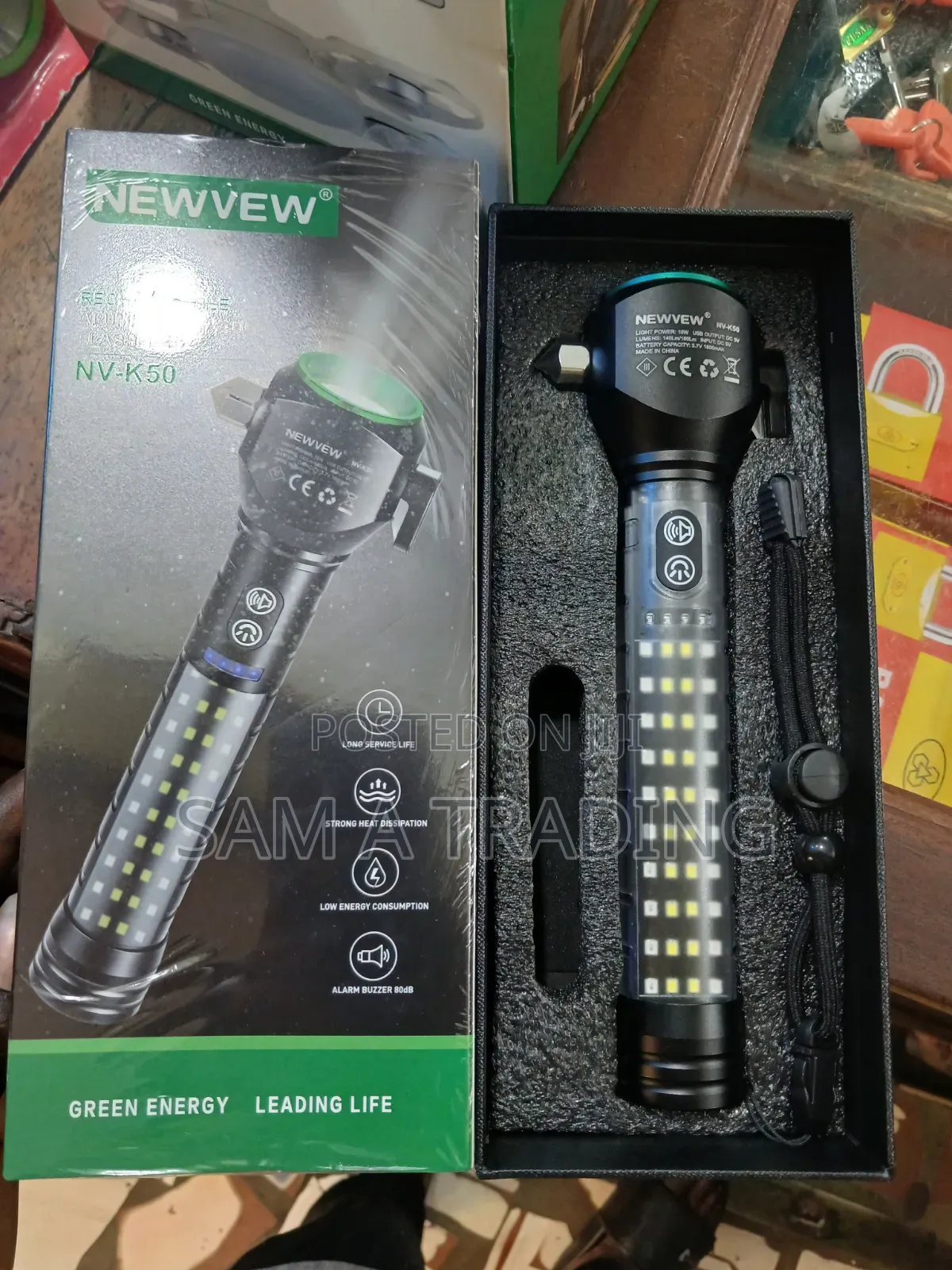 NV- Alarm Flashlight