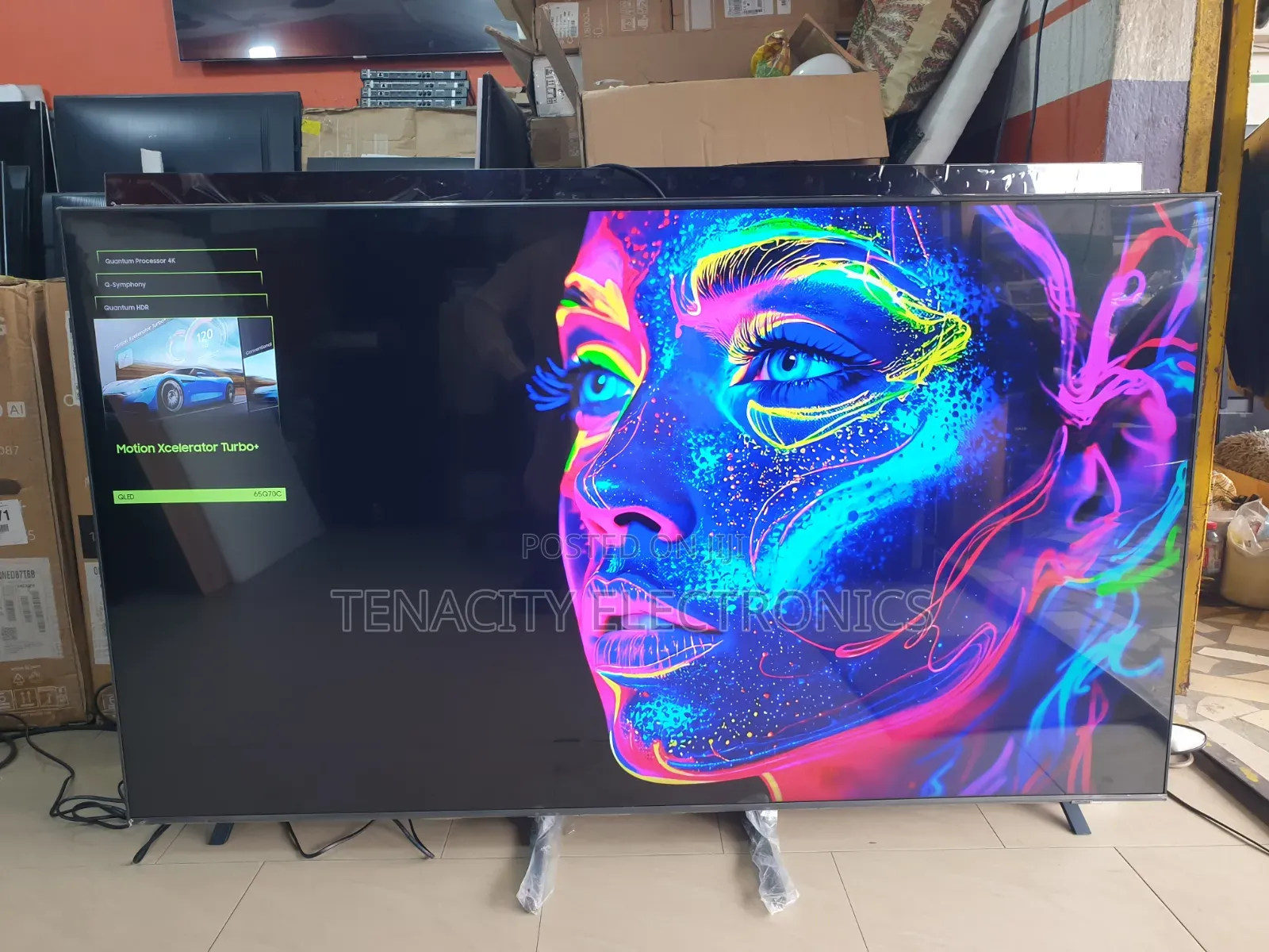 Airslim Qled 65inchs Samsung Uhd HDR Smart Satellite TV