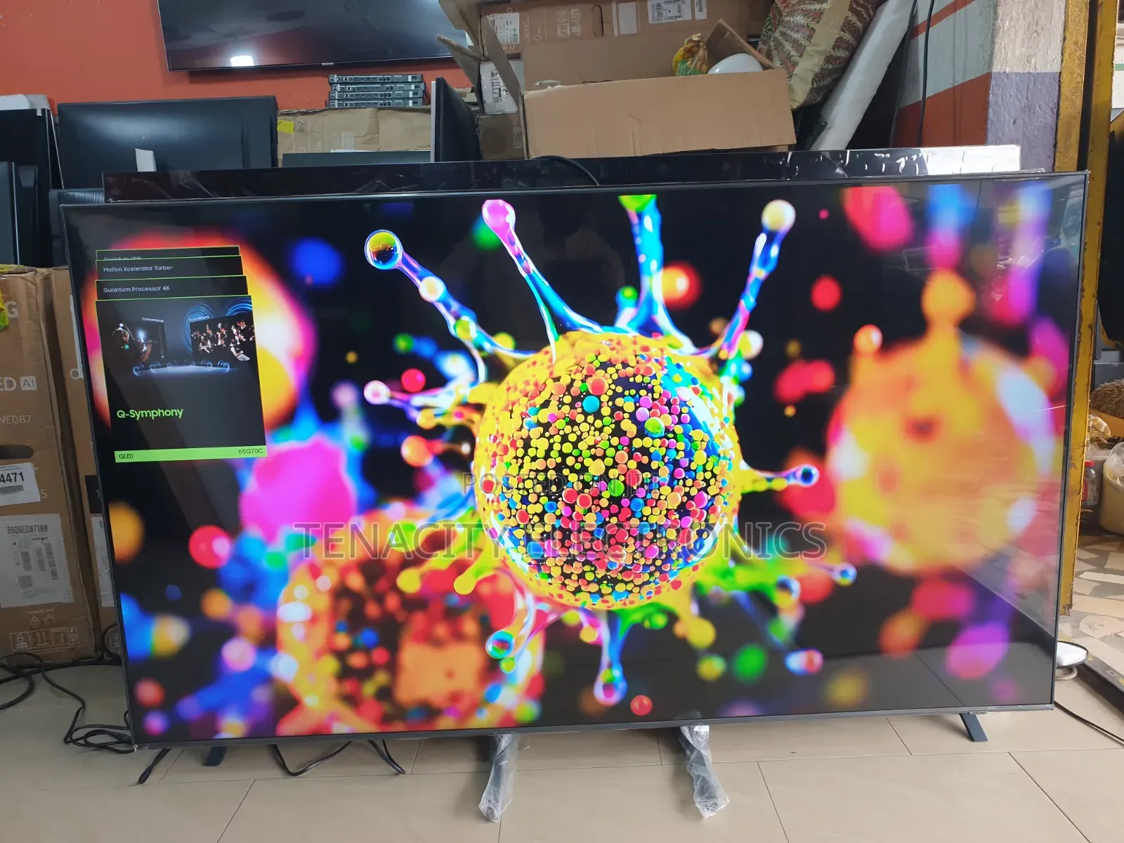 Airslim Qled 65inchs Samsung Uhd HDR Smart Satellite TV