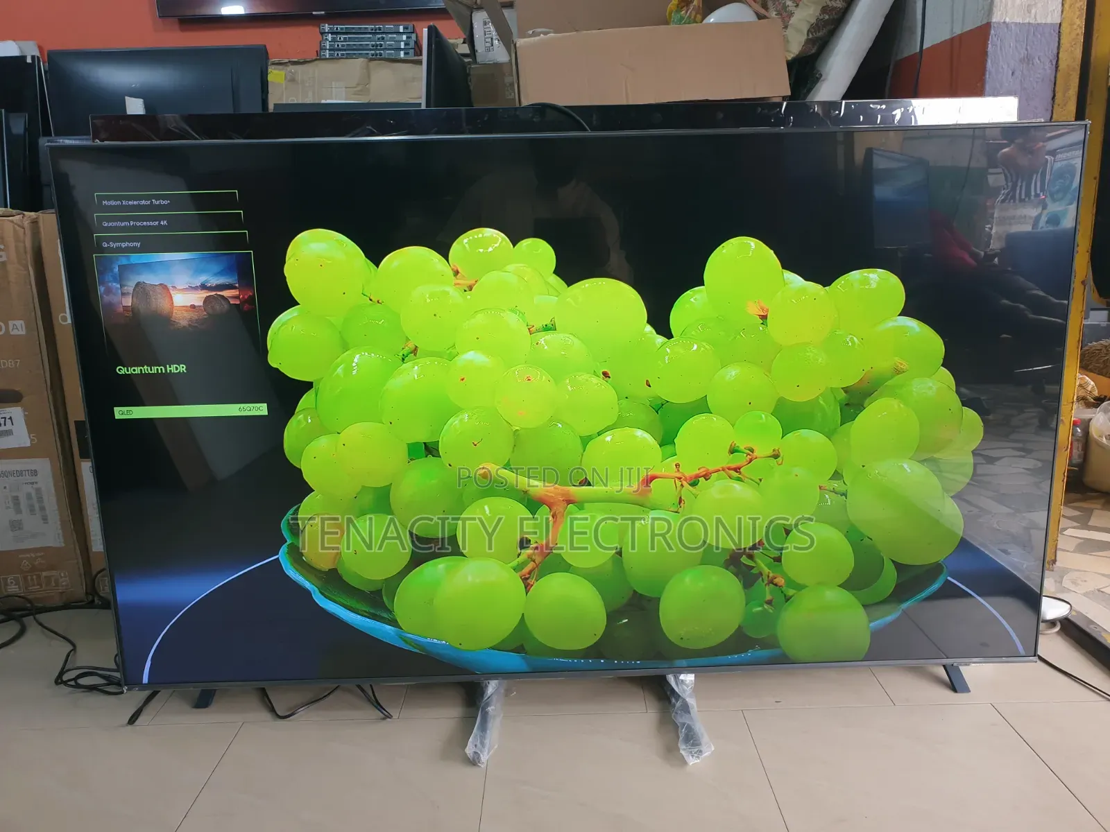 Airslim Qled 65inchs Samsung Uhd HDR Smart Satellite TV