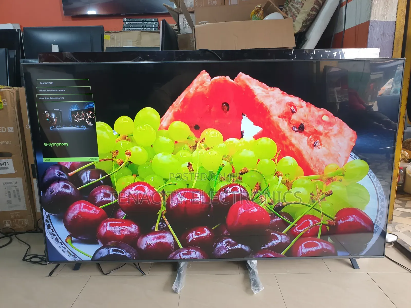 Airslim Qled 65inchs Samsung Uhd HDR Smart Satellite TV