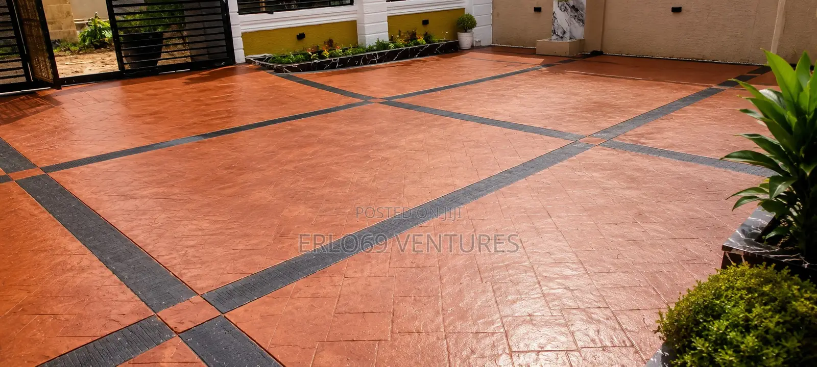 Decorative Stamped Concrete Flooring