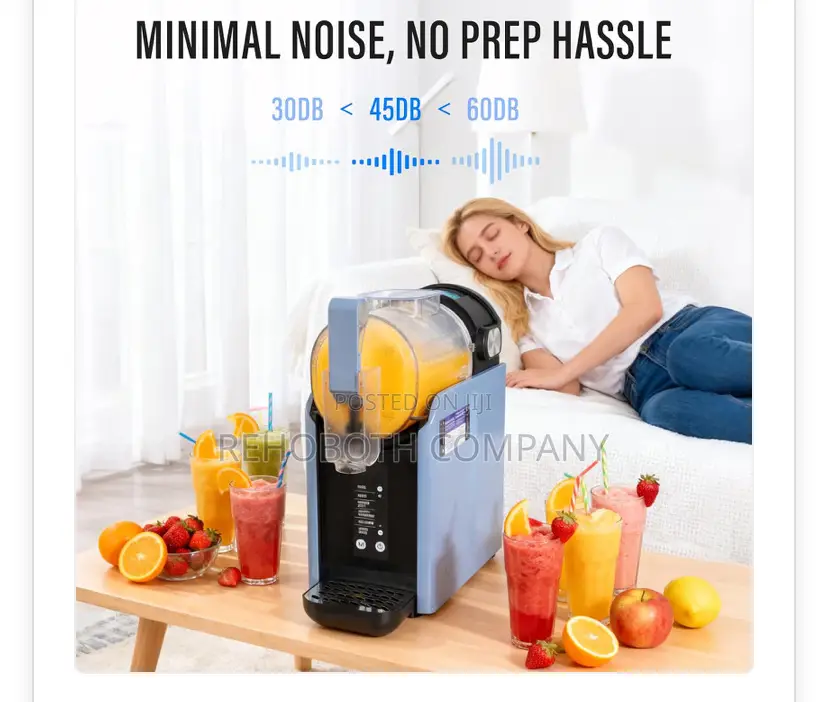 Ice-Free Smoothie Slushie Maker Smooth Beverage Slushy Machine