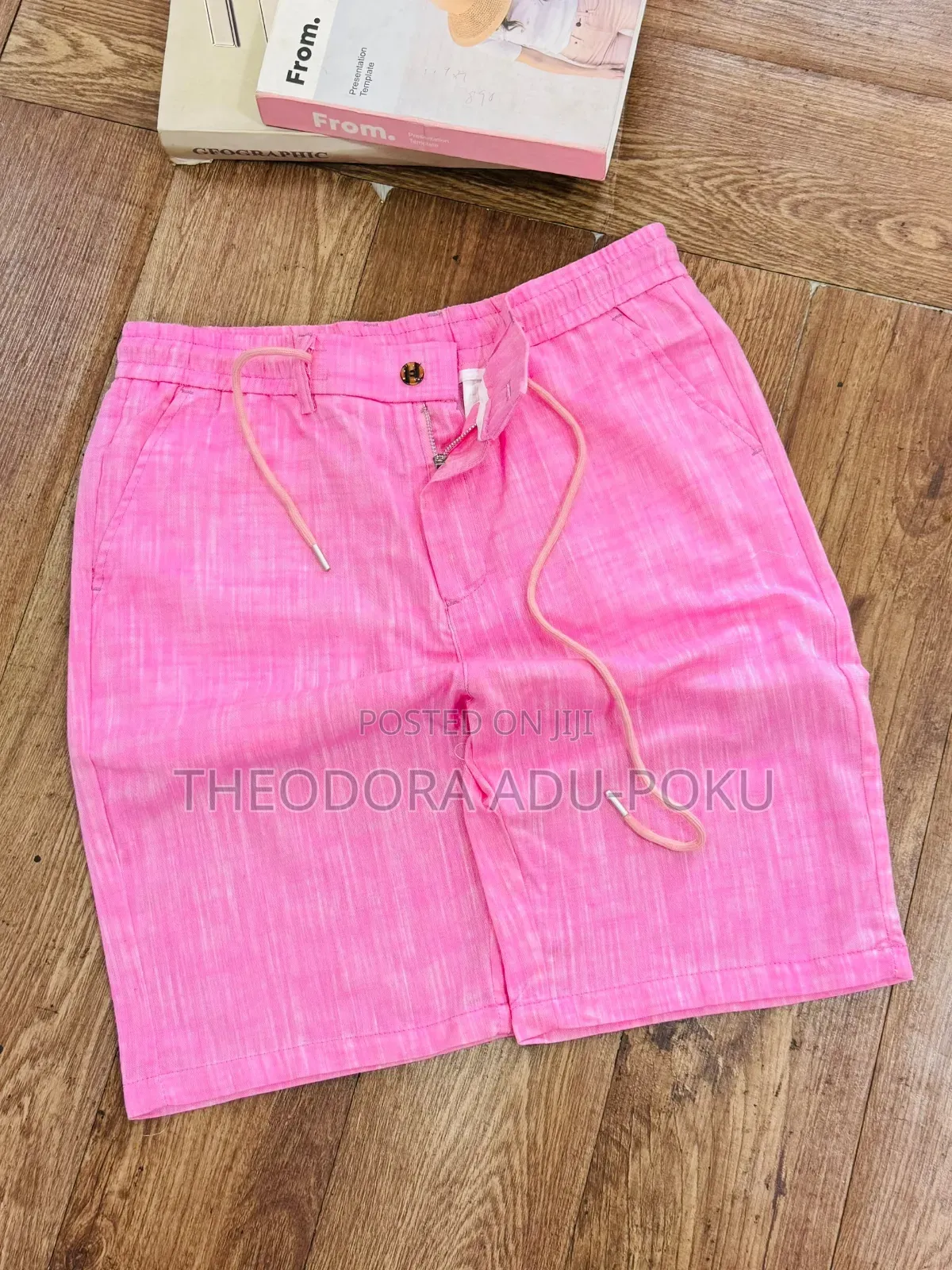 Men Quality Linen Shorts