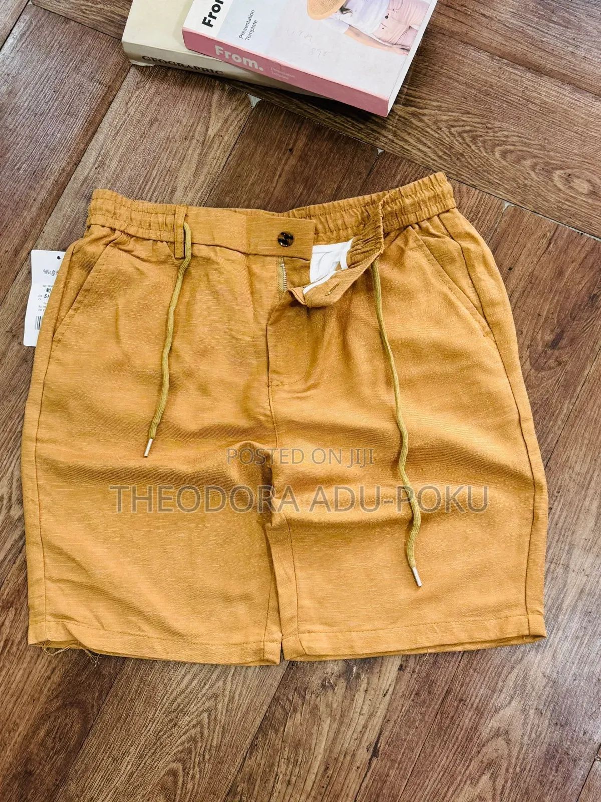 Men Quality Linen Shorts