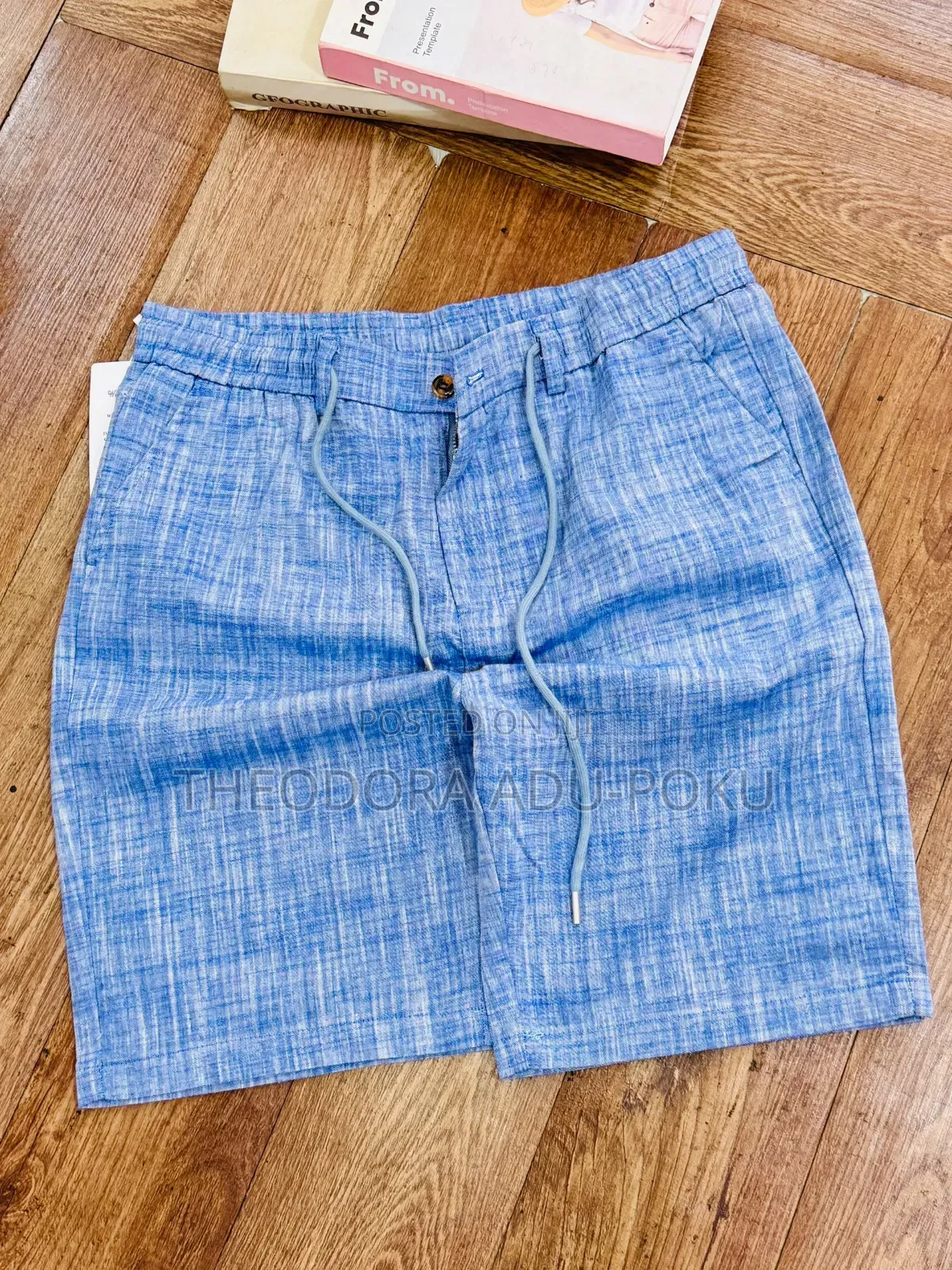 Men Quality Linen Shorts