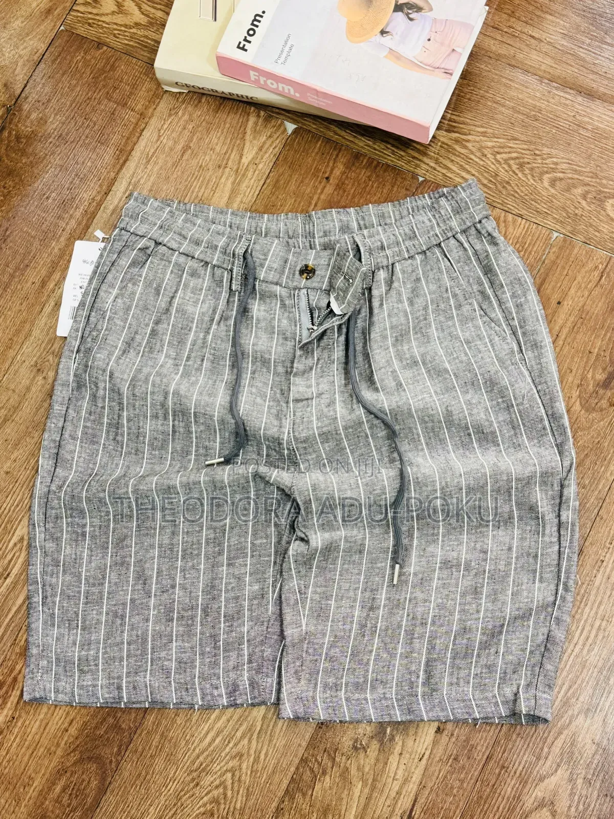 Men Quality Linen Shorts