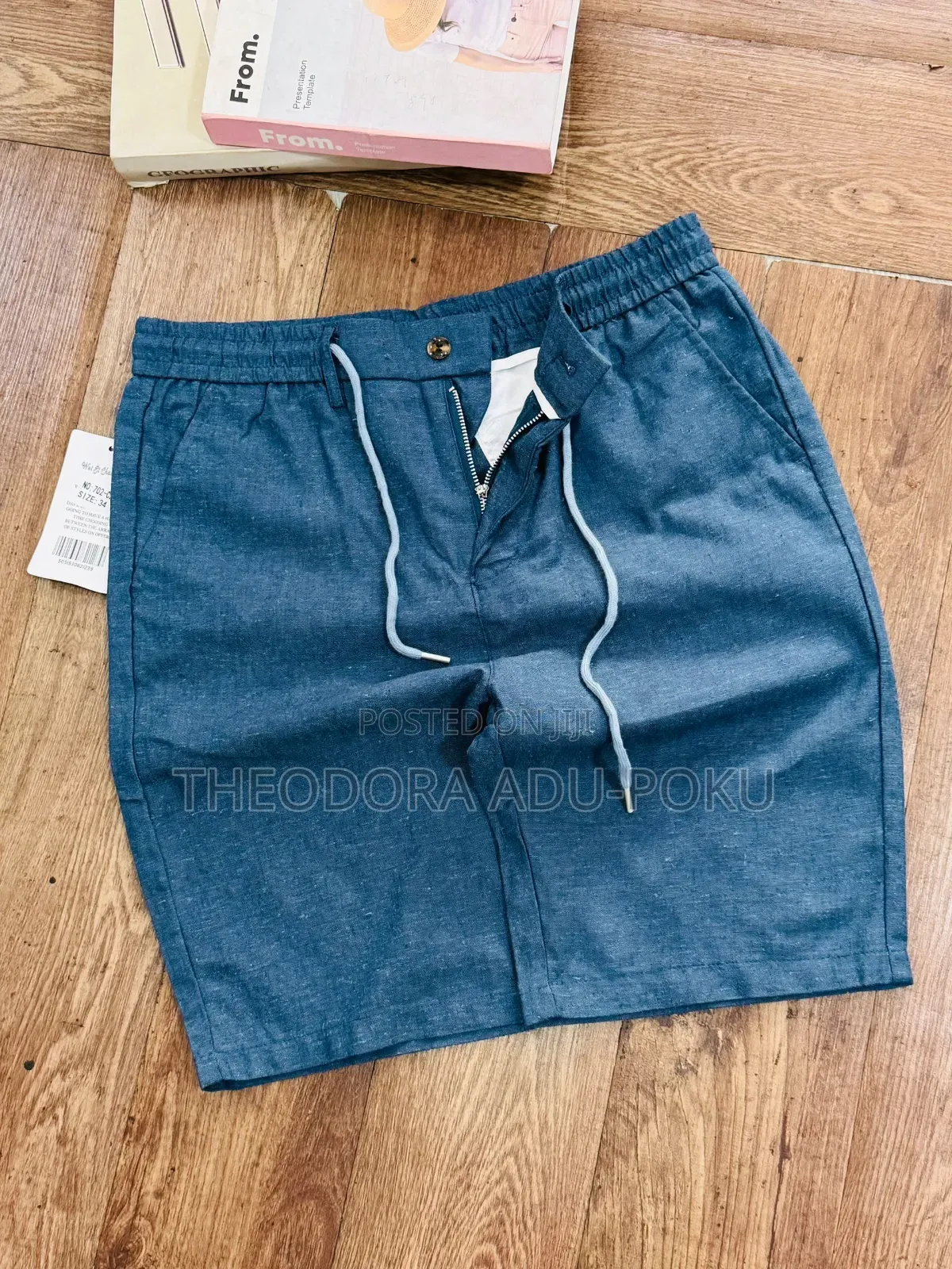 Men Quality Linen Shorts