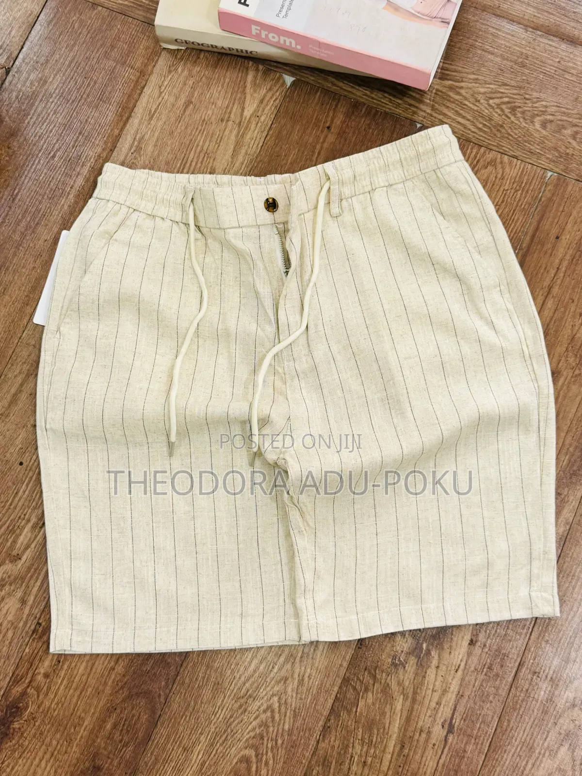 Men Quality Linen Shorts