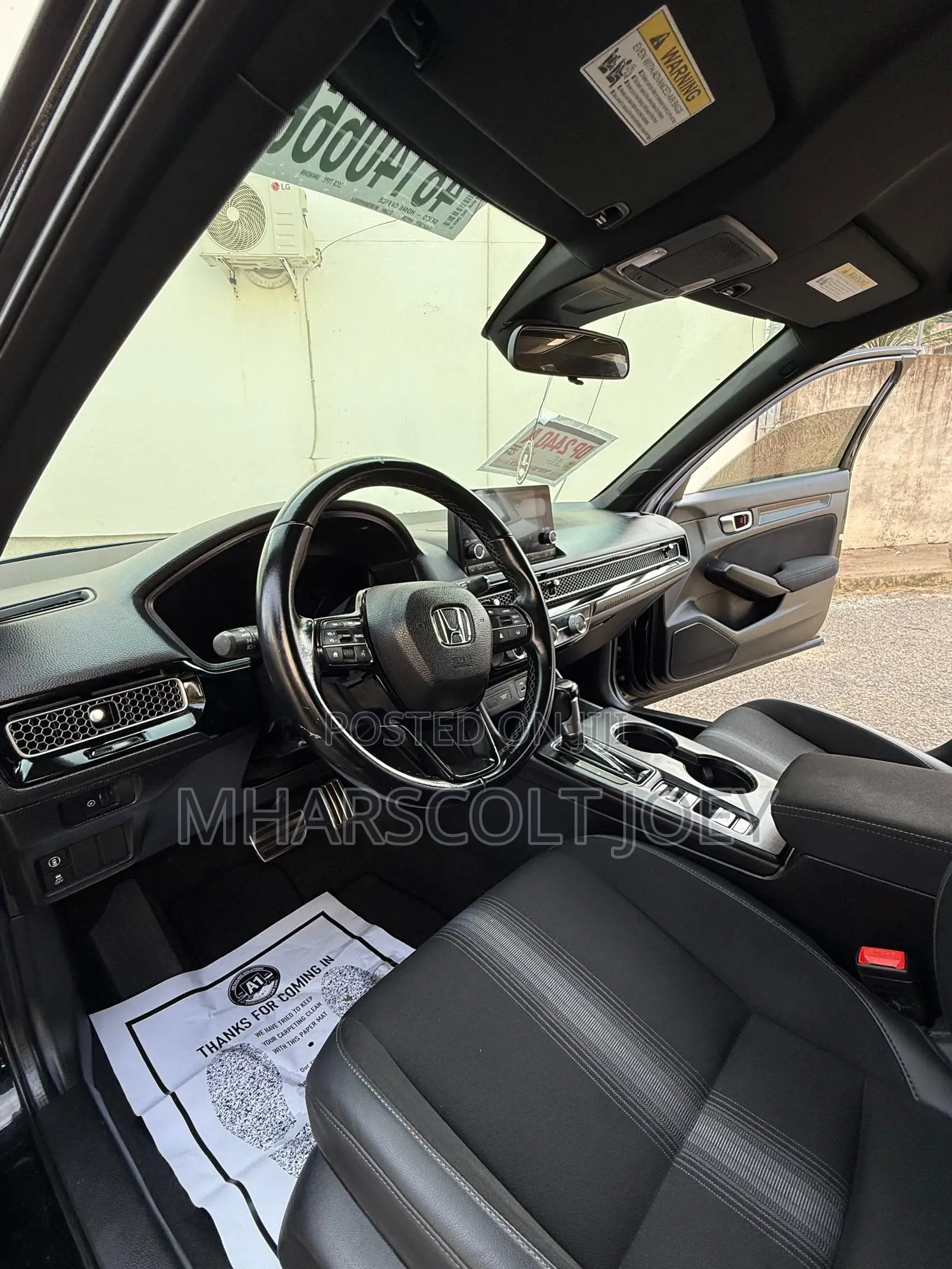 Honda Civic Sport 2022 Black
