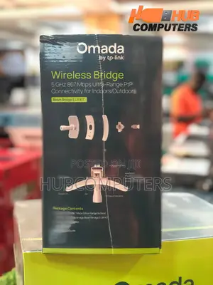 TP-Link Omada Ultra Long Range Wireless Beam Bridge 5 UR KIT
