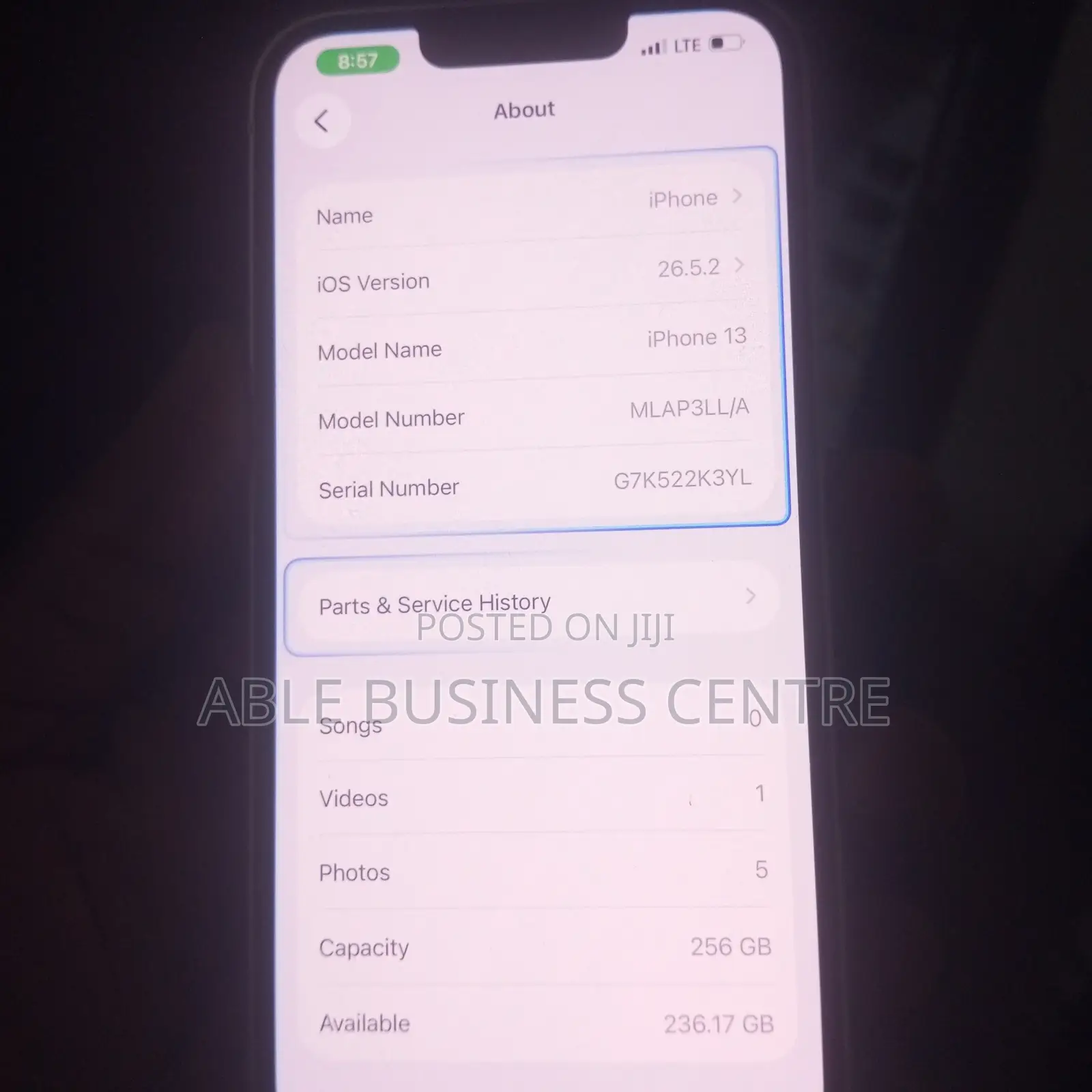 Apple iPhone 13 256 GB White