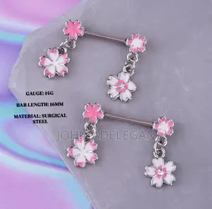 Titanium Steel Nipple Ring