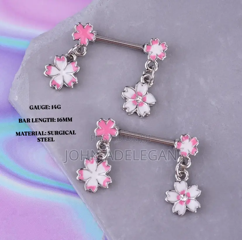 Titanium Steel Nipple Ring