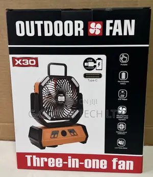 X30 Rechargeable Fan, X30 Outdoor Three-in-One Fan