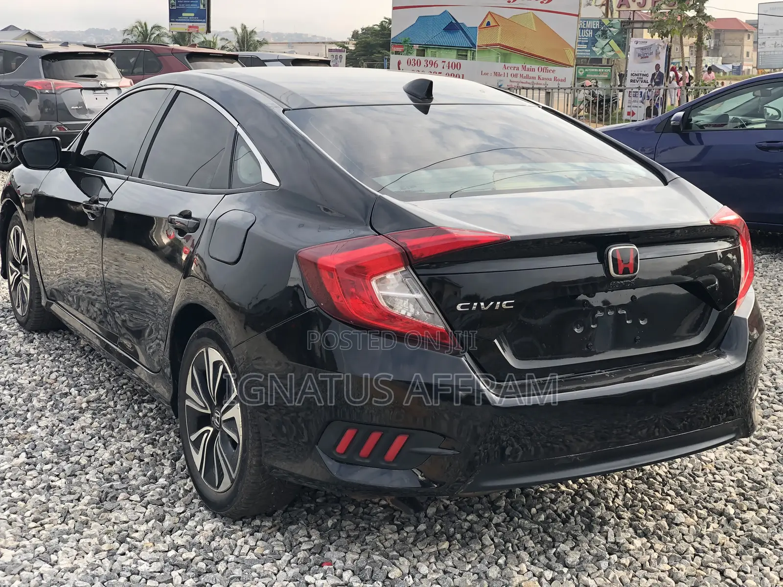 Honda Civic EX 4dr Sedan (1.5L 4cyl) 2016 Black