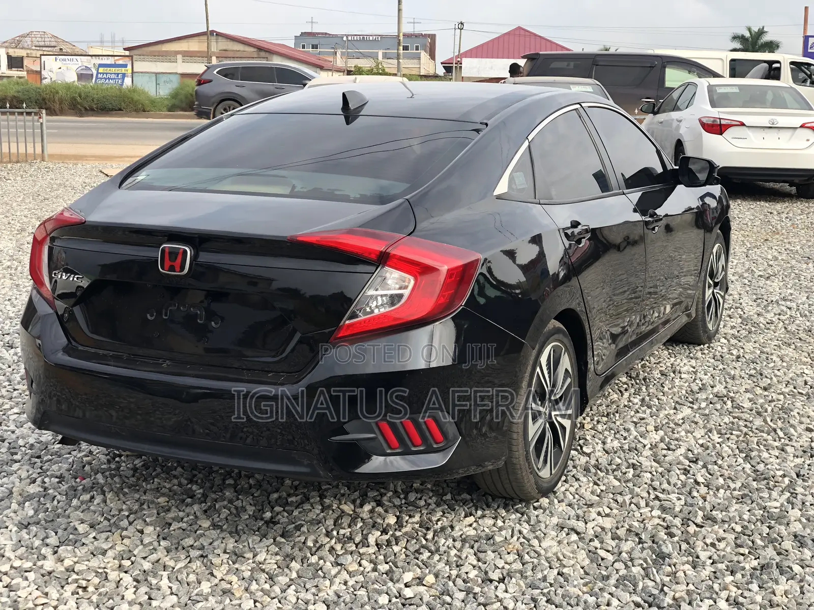 Honda Civic EX 4dr Sedan (1.5L 4cyl) 2016 Black