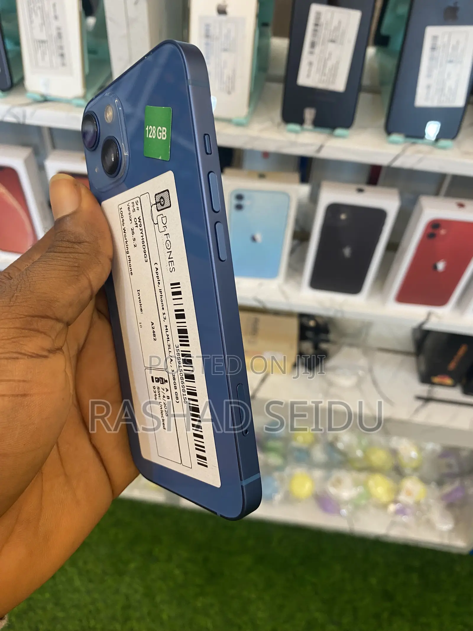 New Apple iPhone 13 128 GB Blue