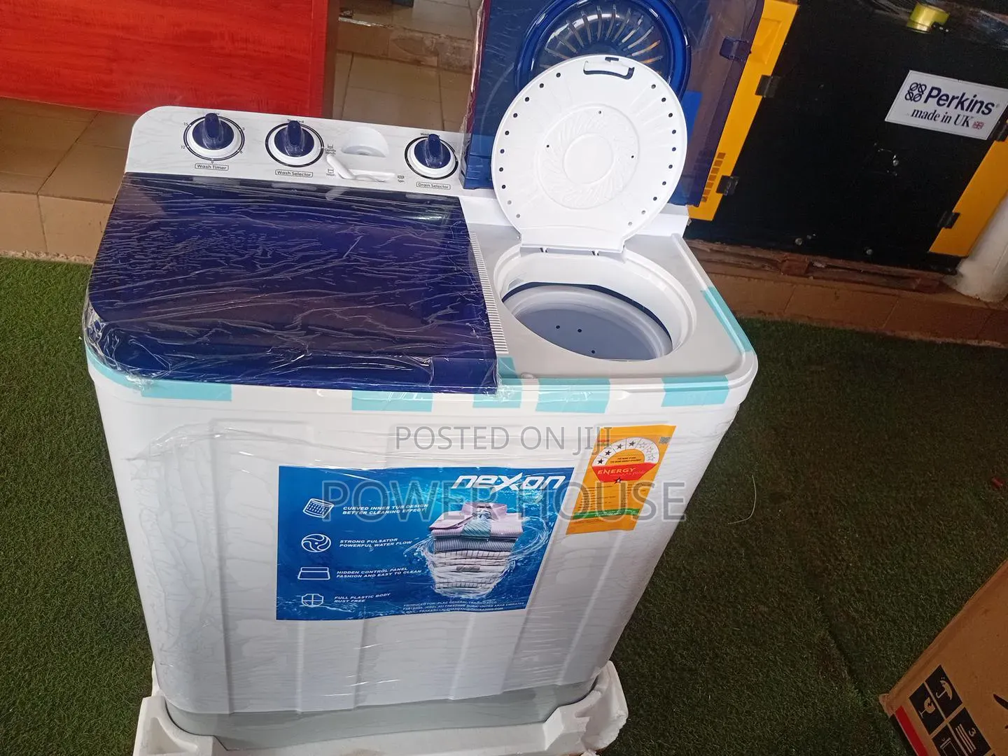 Brand New Nexon Twin Tub Washing Machine – Fast Wash Powerful Spin