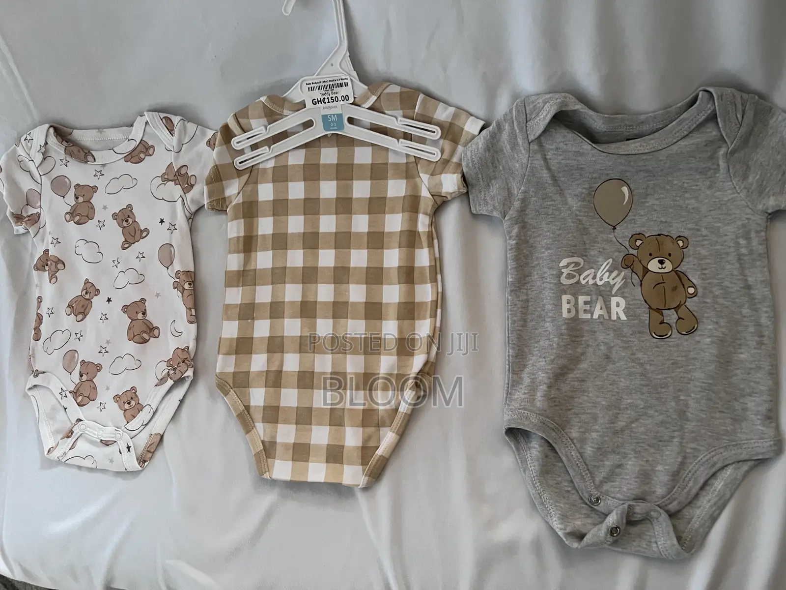 New Baby Bear Bodysuit Set