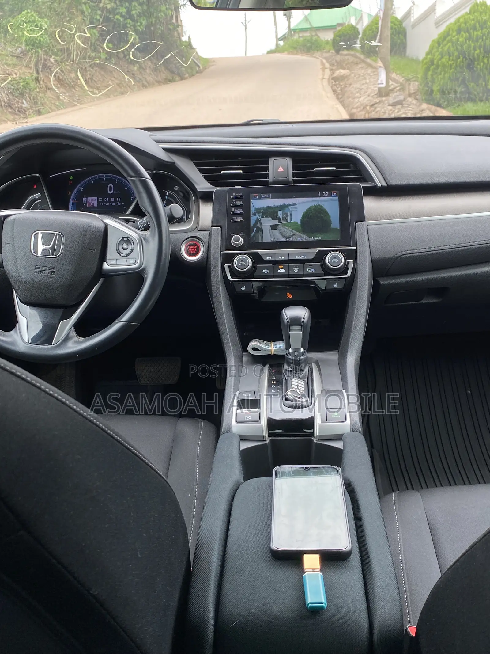 Honda Civic EX Sedan 2019 Black