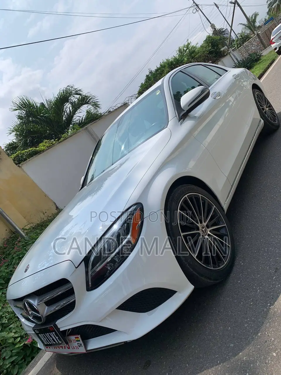 Mercedes-Benz C300 2019 White