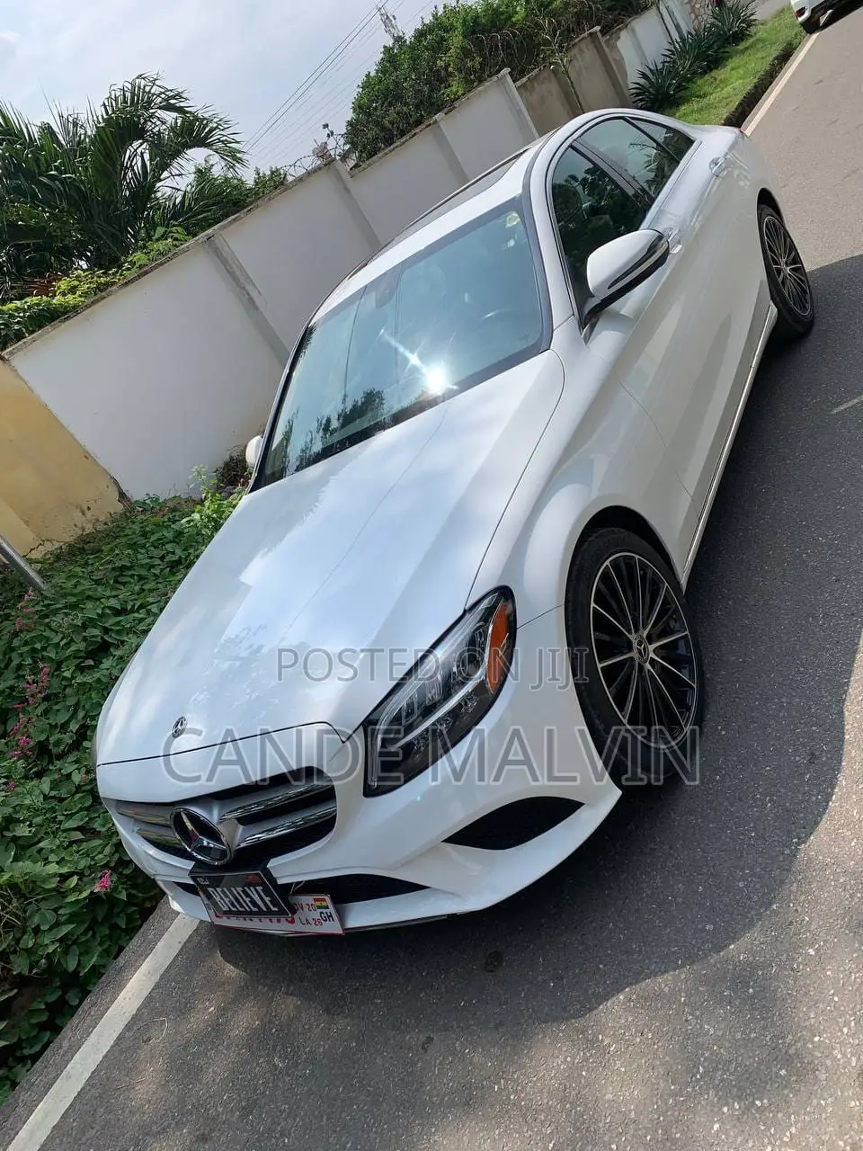 Mercedes-Benz C300 2019 White