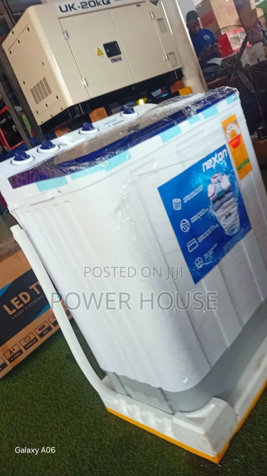 Premium Nexon Twin Tub Washer – Strong Motor Easy to Use