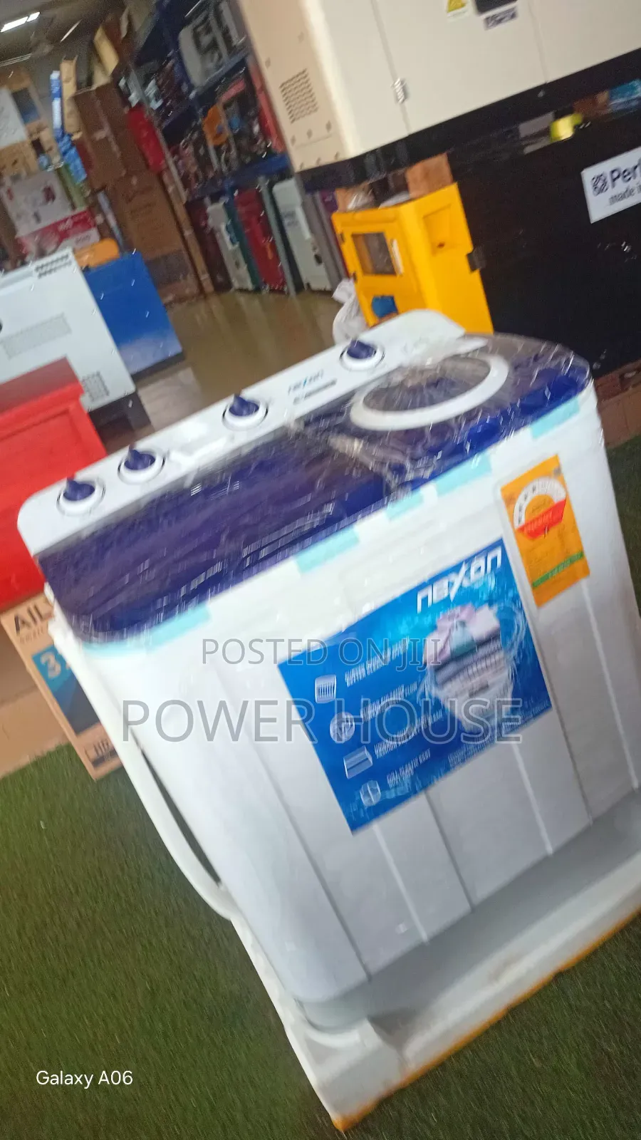 Premium Nexon Twin Tub Washer – Strong Motor Easy to Use