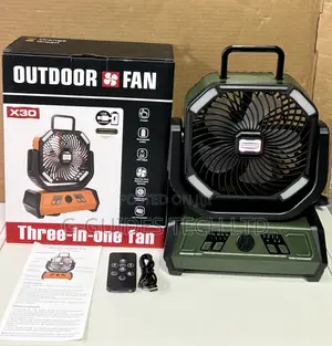 X30 Rechargeable Fan, X30 Outdoor Three-in-One Fan