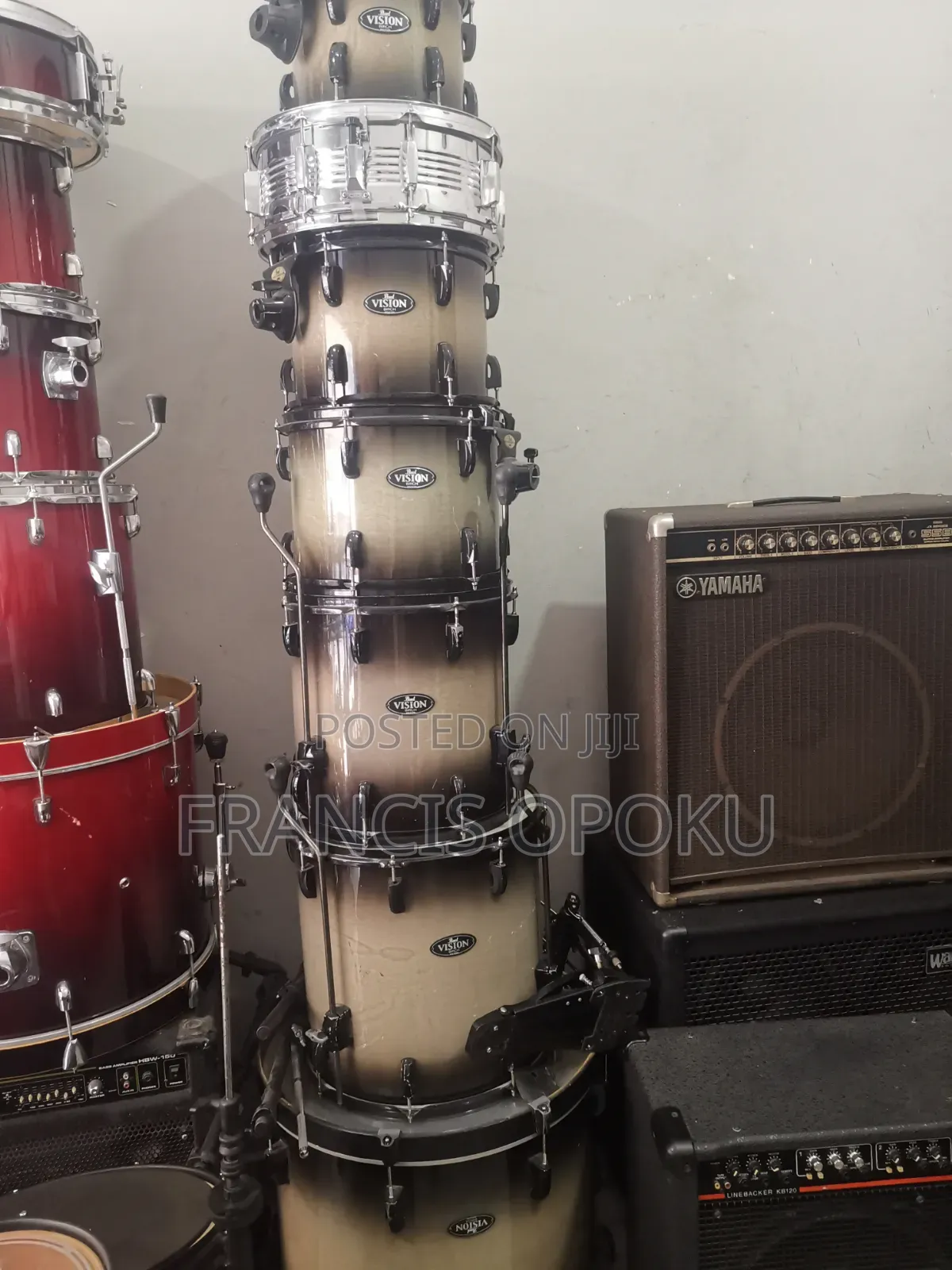 Pearl Vision Birch Drum