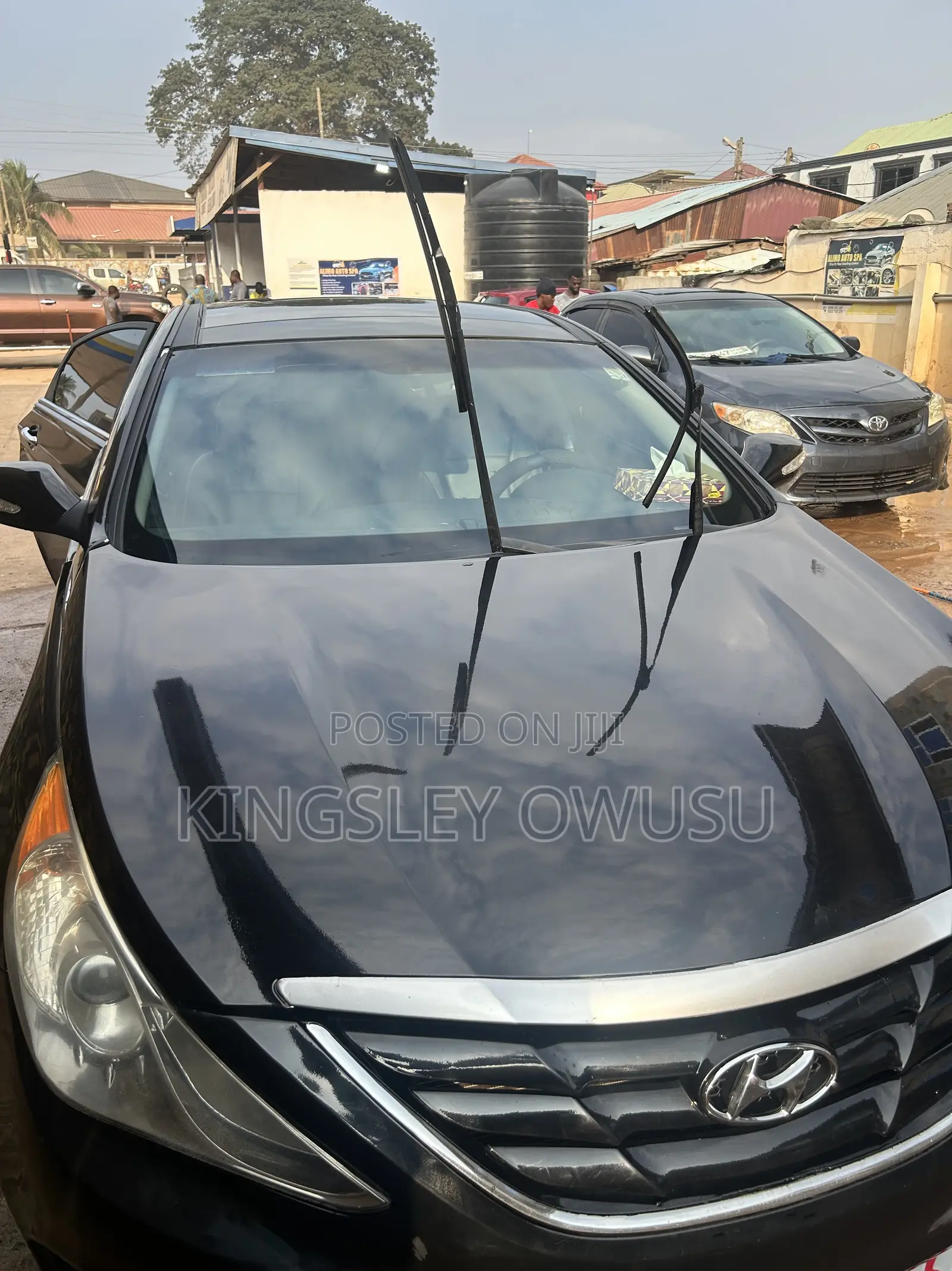 Hyundai Sonata Limited 2.0T Sedan (2.0L 4cyl 6A) 2012 Black