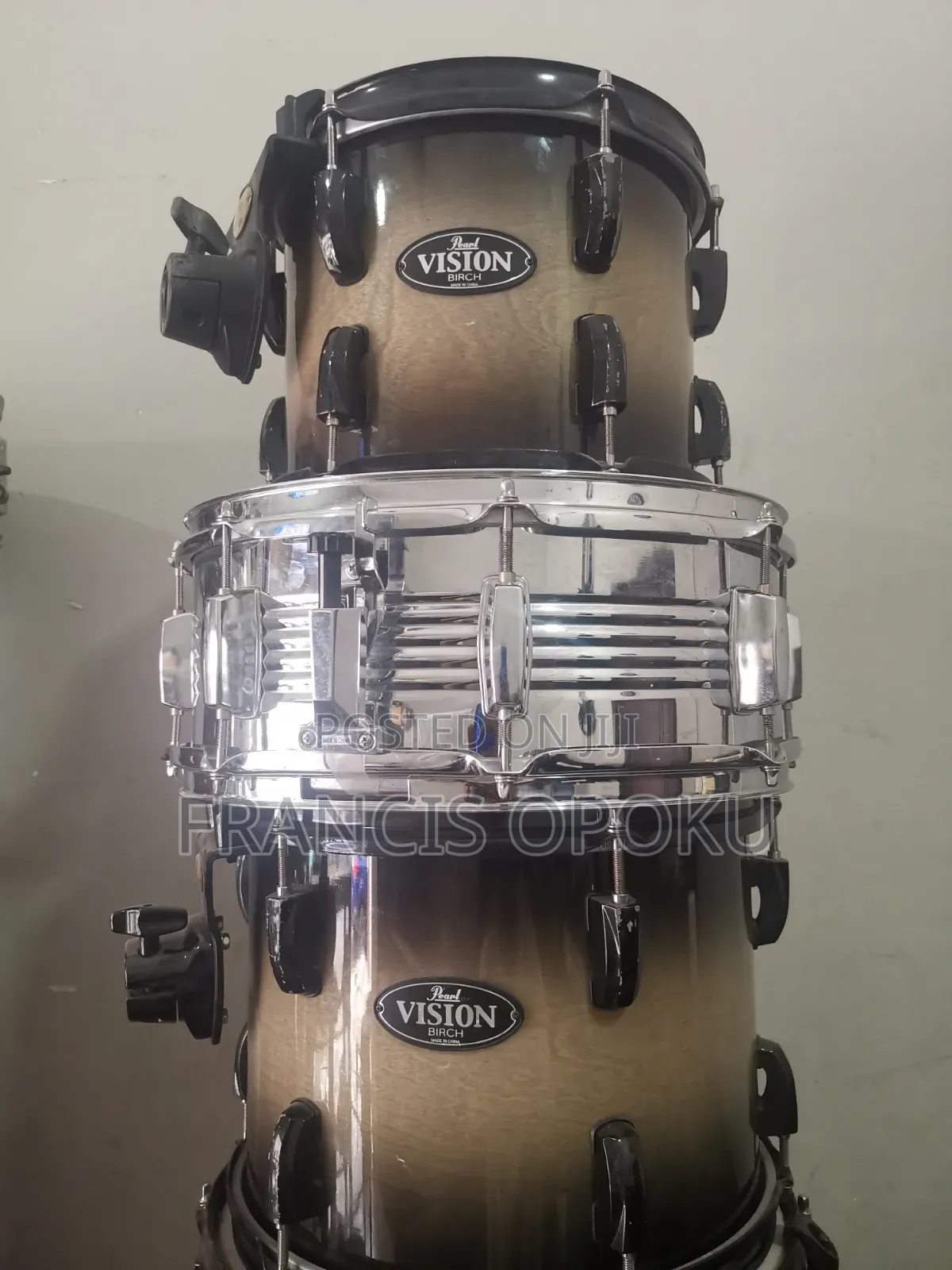 Pearl Vision Birch Drum