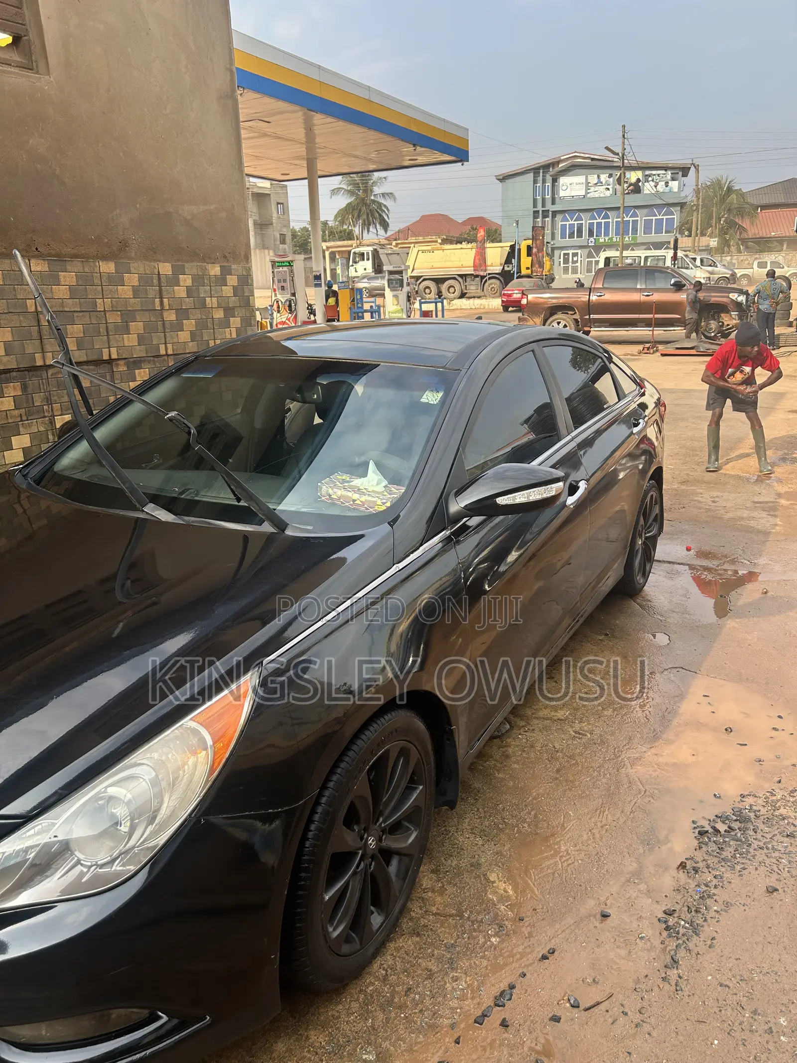 Hyundai Sonata Limited 2.0T Sedan (2.0L 4cyl 6A) 2012 Black