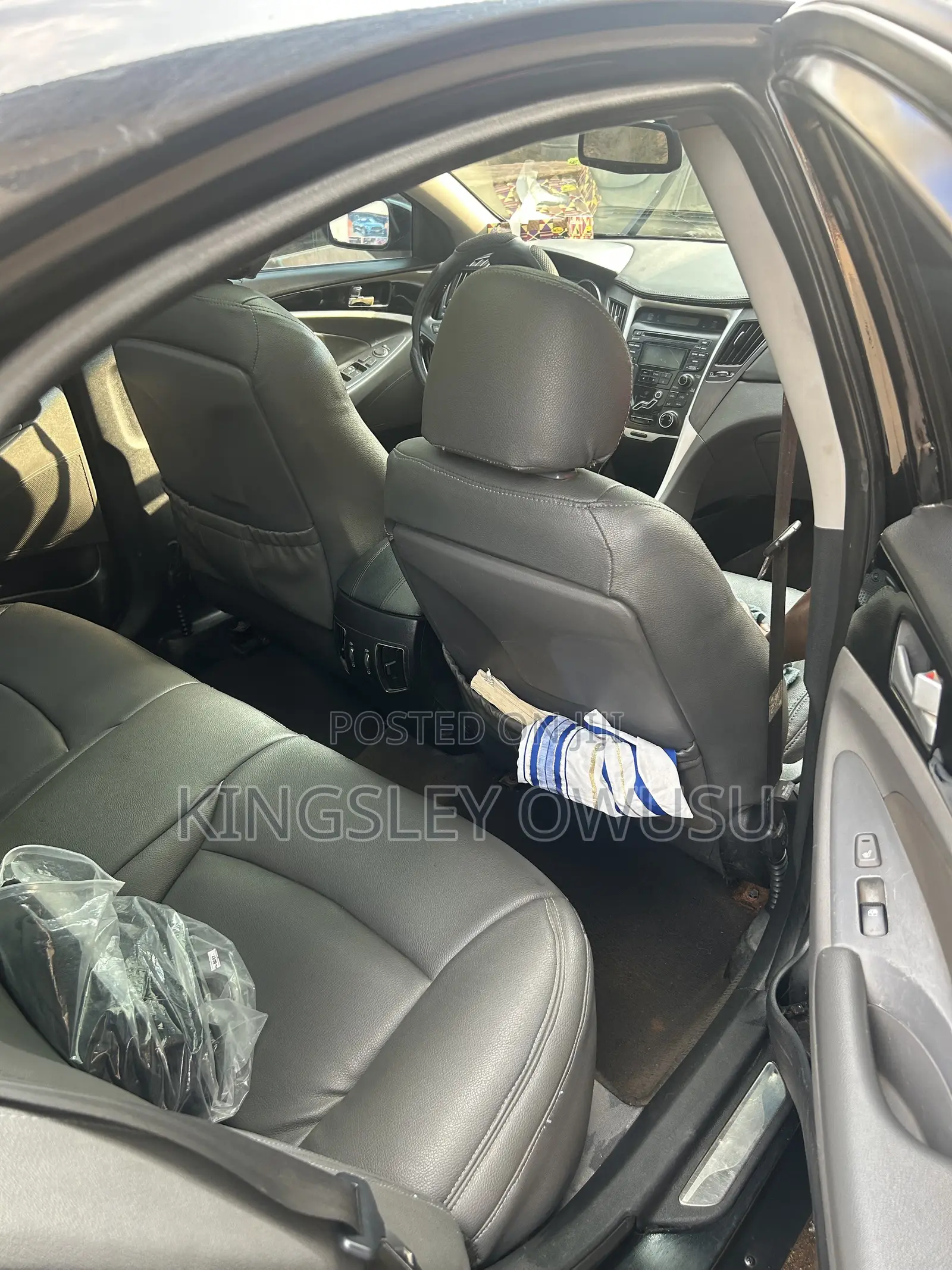 Hyundai Sonata Limited 2.0T Sedan (2.0L 4cyl 6A) 2012 Black