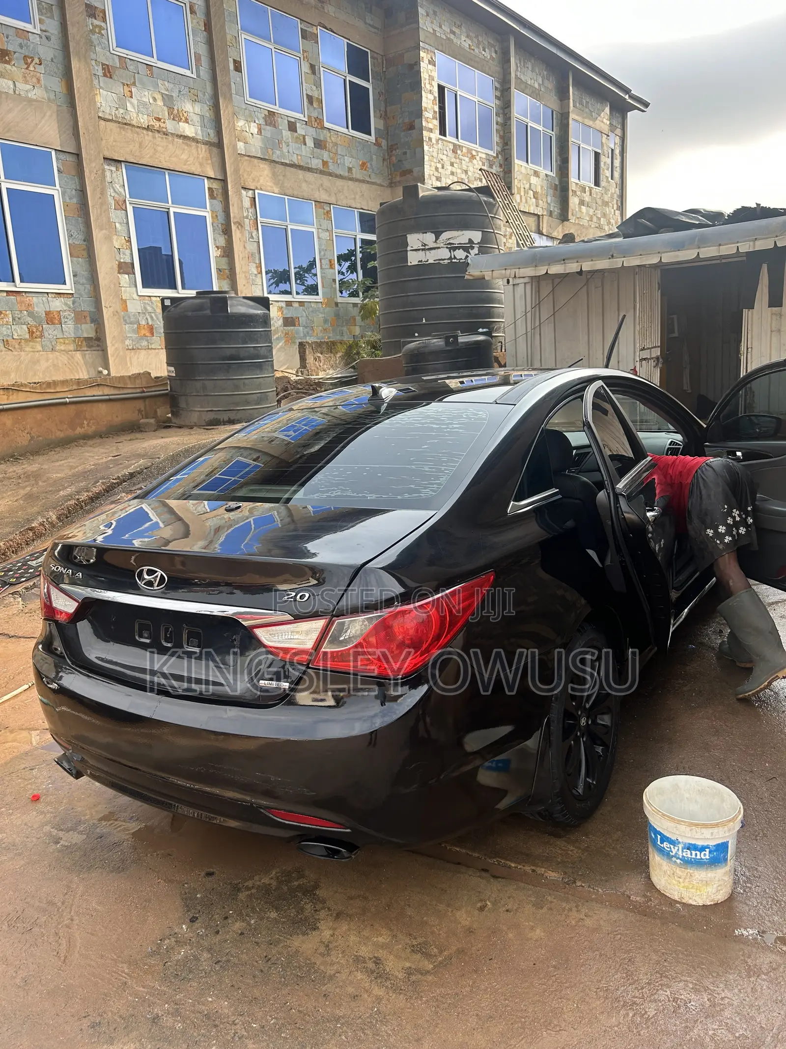 Hyundai Sonata Limited 2.0T Sedan (2.0L 4cyl 6A) 2012 Black