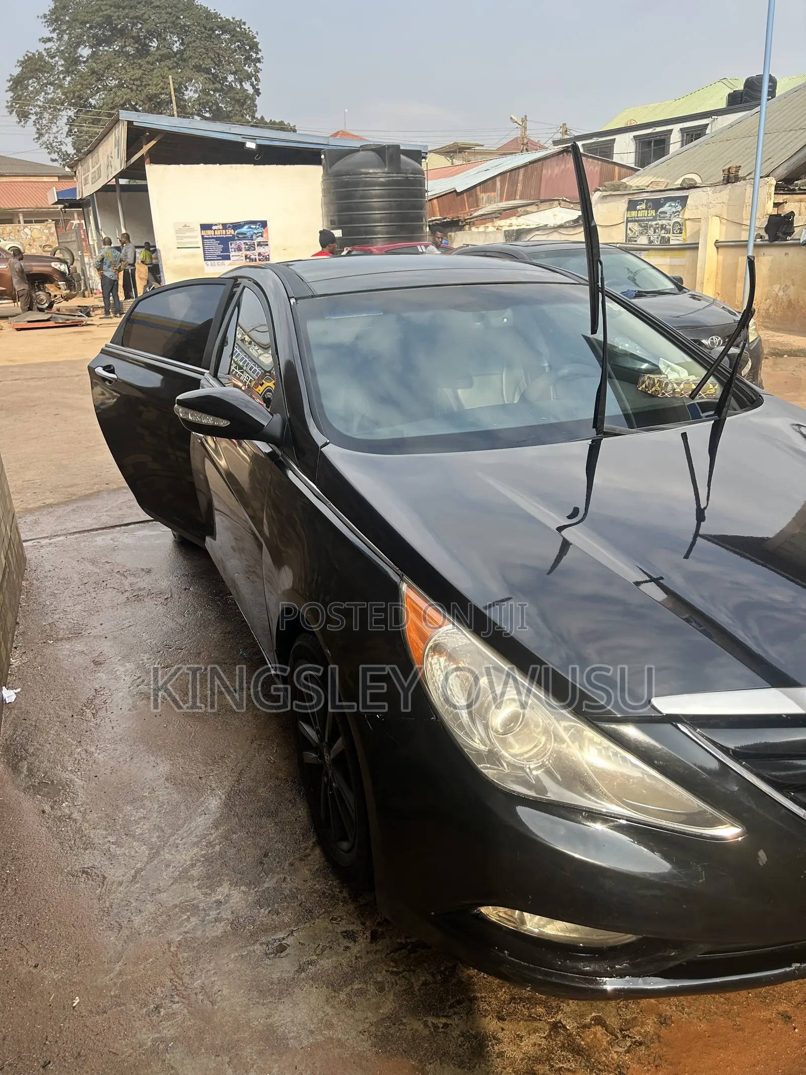 Hyundai Sonata Limited 2.0T Sedan (2.0L 4cyl 6A) 2012 Black
